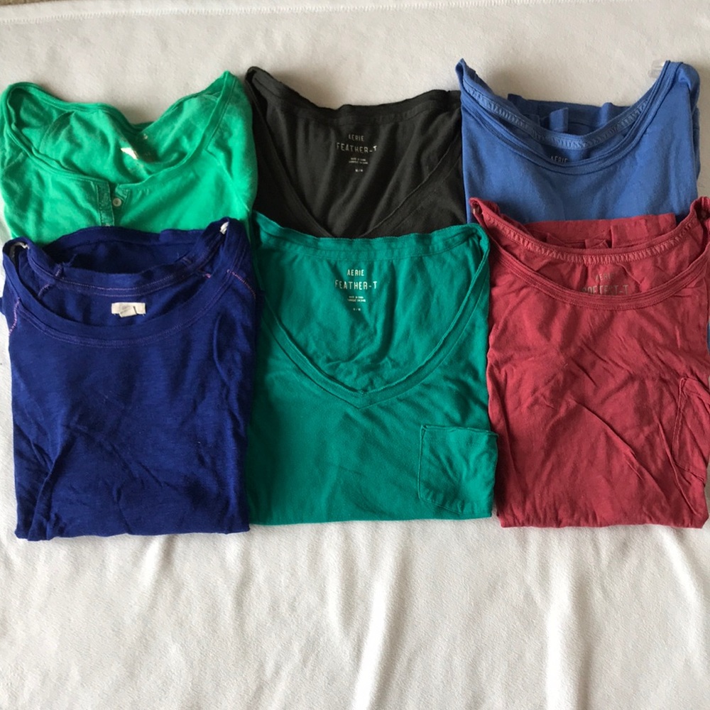 Aerie/AE T-Shirt Bundle (7 Shirts)